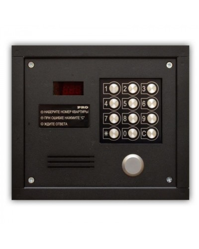 Цифровой домофон Олевс PRO-EM черный в Октябрьском Домофония Pintop.ru