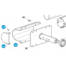 Крышка блока управления ZL37 Came 319148