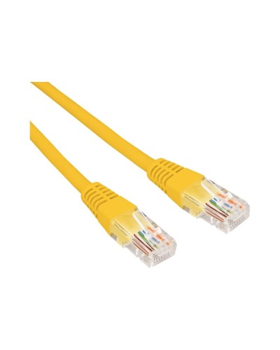Патч-корд U/UTP, CAT 6, RJ45-RJ45, 26AWG, LSZH, желтый, 0,3м REXANT 02-0295-03 в Октябрьском Патчкорды (медные) Pintop.ru