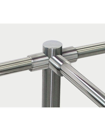 Патрубок прямой для крепления поручней PERCo-BH02 0-10 в Октябрьском Ограждения Pintop.ru