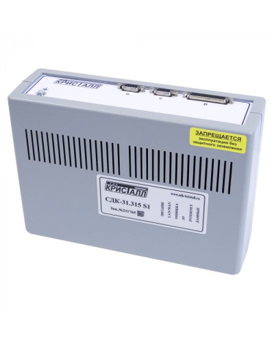 Блок контроля S1 Кристалл СДК-31.315S1(TCP/IP) в Октябрьском Приемно-контрольные приборы Pintop.ru
