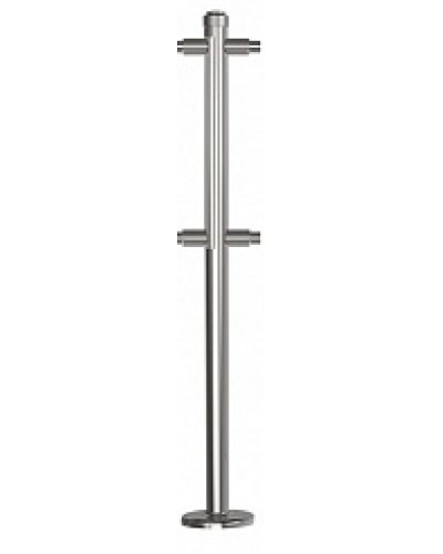 Cтойка быстросъемная угловая ОБ1/2-2-90 ХРОМ Ростов-Дон в Октябрьском Турникеты - Ростов-Дон Pintop.ru