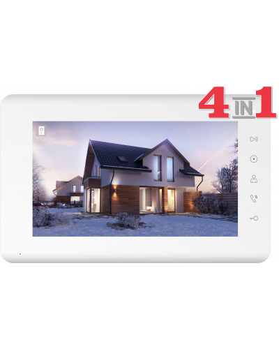 Монитор Tantos Mia HD (White) - 4 в Октябрьском Абонентские IP устройства Pintop.ru