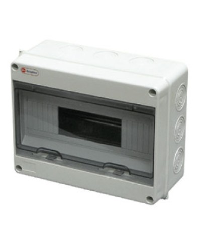 Шкаф настенный, 18 модулей, IP65 Экопласт 46418 в Октябрьском Боксы для автоматов Pintop.ru