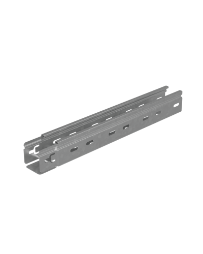 L-профиль перфорированный 32х32х2,5 L2000 мм КМ-профиль (L32-32-2.5-2000) в Октябрьском Аксессуары для лотков Pintop.ru