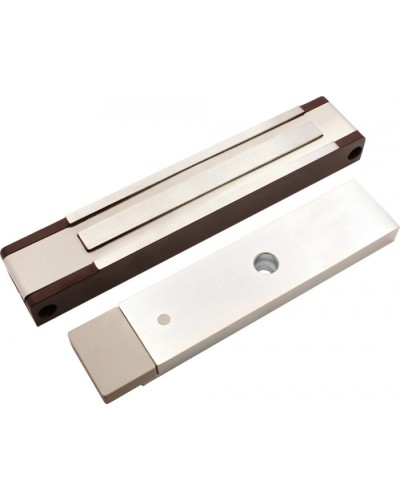 Электромагнитный замок с датчиком состояния двери ALeko ALM-400P (12В коричневый) в Октябрьском Электромагнитные замки Pintop.ru