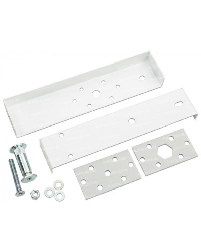 Комплект смещения якоря для замков ALM-300P и ALM-400P ALeko МК 300-400-PS (белый) в Октябрьском Дополнительное оборудование для СКУД Pintop.ru