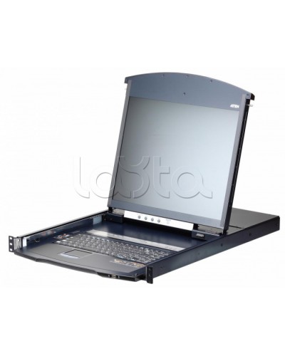 KVM консоль с переключателем ATEN KL1108VN-AXA-RG в Октябрьском Оборудование для видеонаблюдения Pintop.ru