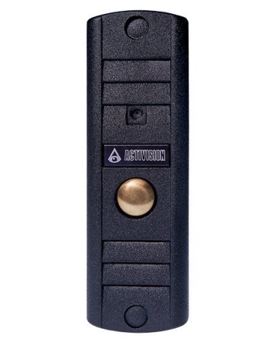 Видеопанель вызывная накладная антивандальная на 1 абонента Activision AVP-508 (PAL, черный) в Октябрьском Вызывные видеопанели малоабонентные Pintop.ru