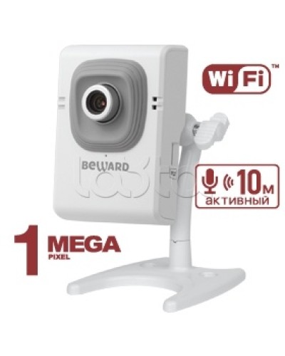 IP-камера в компактном корпусе Beward B12CW (12 мм) в Октябрьском IP-камеры Pintop.ru