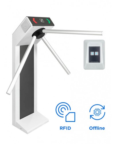 CARDDEX Комплект компактной автономной проходной STR-01AEC в Октябрьском Турникеты Pintop.ru