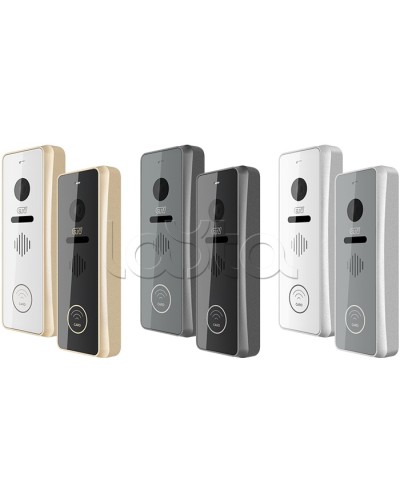 Панель вызывная CTV-D4002EM (серебро) в Октябрьском Вызывные видеопанели малоабонентные Pintop.ru