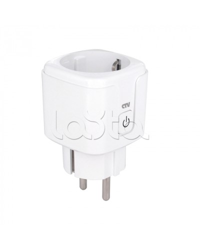 Умная Wi-Fi розетка CTV-HomePlug в Октябрьском Дополнительное оборудование для СКУД Pintop.ru