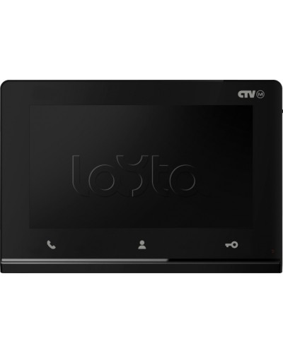 Монитор CTV-iM Hello 7 черный в Октябрьском Абонентские IP устройства Pintop.ru