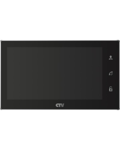 Монитор видеодомофона CTV-M4706AHD (черный) в Октябрьском Абонентские видеоустройства Pintop.ru