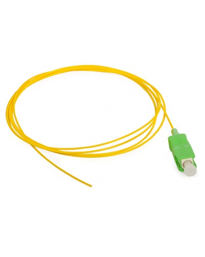 Пигтейл SC/APC 9/125 sm 10м LSZH Cabeus PT-SC/APC-9-10m в Октябрьском Пигтейлы Pintop.ru