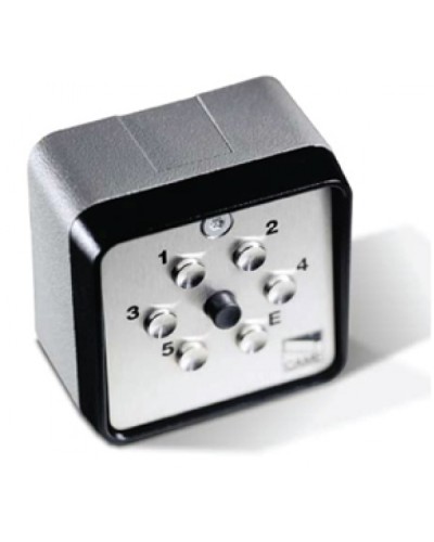 Клавиатура кодонаборная 7-кнопочная, накладная, радиоканальная Came 001S9000 в Октябрьском Запчасти для шлагбаумов и автоматики Pintop.ru