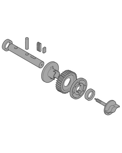 Выходной вал BX-P Came 119RIBX028 в Октябрьском Запчасти для шлагбаумов и автоматики Pintop.ru