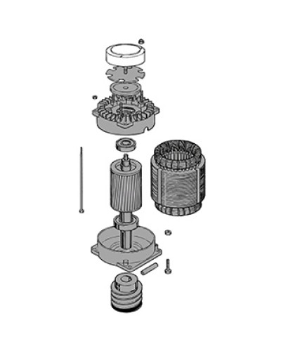 Электродвигатель C-BYT Came 119RIC042 в Октябрьском Запчасти для шлагбаумов и автоматики Pintop.ru