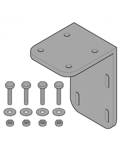 Кронштейн крепления к стене C003 C004 Came 119RICX011 в Октябрьском Запчасти для шлагбаумов и автоматики Pintop.ru