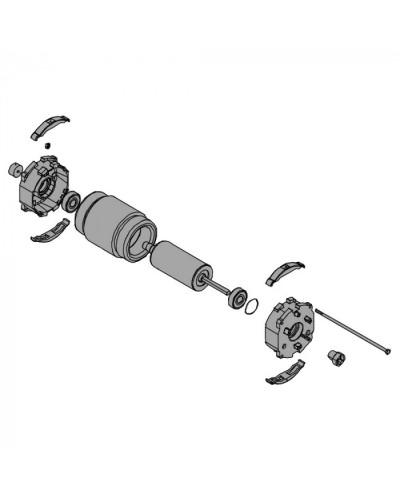 Электродвигатель АХ402304, AX412306, AX71230 Came 119RID313 в Октябрьском Запчасти для шлагбаумов и автоматики Pintop.ru