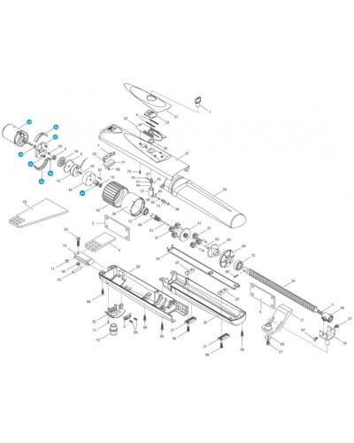 ЭлектродвигательOPP001 Came 119RID421 в Октябрьском Запчасти для шлагбаумов и автоматики Pintop.ru