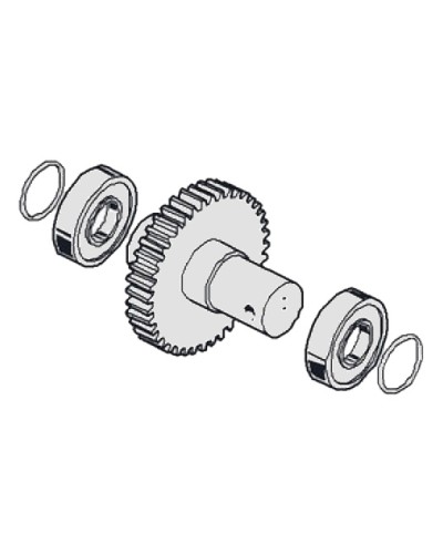 Вал выходной G6000 Came 119RIG054 в Октябрьском Запчасти для шлагбаумов и автоматики Pintop.ru