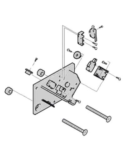 Механические упоры концевых положений G4040 G4041 в сборе Came 119RIG177 в Октябрьском Запчасти для шлагбаумов и автоматики Pintop.ru