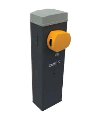 Тумба шлагбаума из оцинкованной и окрашенной стали Came GLS40AGS с возможностью установки дополнительных принадлежностей для проездов до 3,8 м, класс защиты IP54, RAL 7024 в Октябрьском Автоматические шлагбаумы Pintop.ru