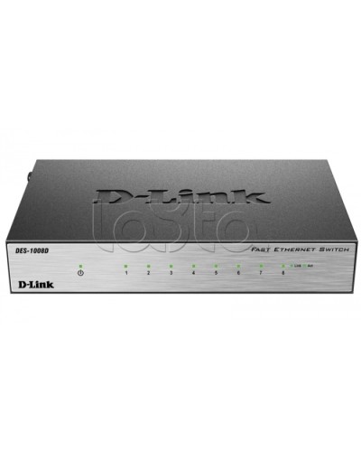 Коммутатор D-Link DES-1008D/L2B в Октябрьском Коммутаторы Pintop.ru