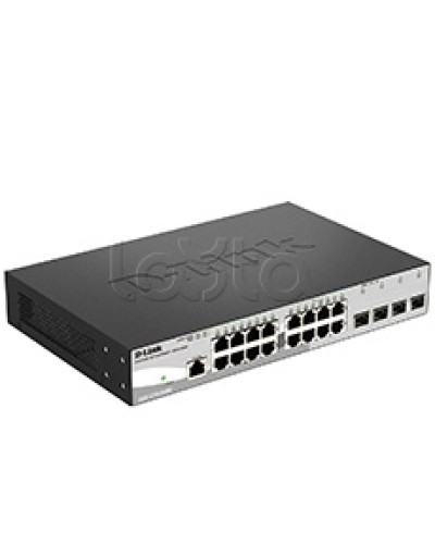Коммутатор 20-портовый D-Link DGS-1210-20/ME/B1A в Октябрьском Коммутаторы Pintop.ru
