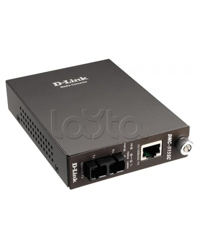 Медиаконвертер D-Link DMC-515SC/D7A в Октябрьском Медиаконвертеры Pintop.ru