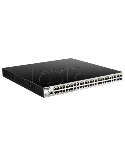Управляемый L2 коммутатор D-Link DGS-1210-52MPP/ME/B3A в Октябрьском Коммутаторы Pintop.ru