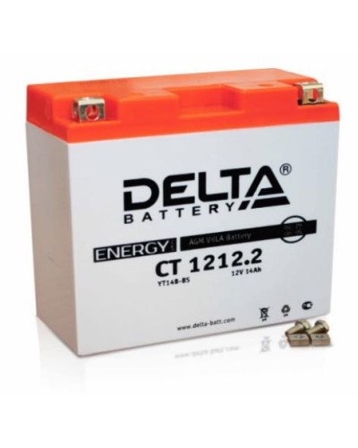 Аккумулятор АКБ 12 - 12 Delta CT 1212.2 в Октябрьском Электротехническое оборудование Pintop.ru