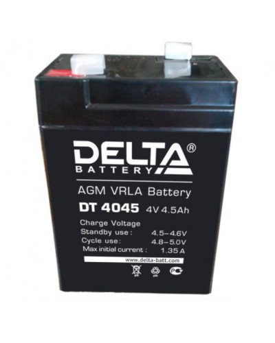 Аккумулятор свинцово-кислотный Delta DT 4045 в Октябрьском Электротехническое оборудование Pintop.ru