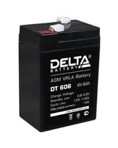 Аккумулятор свинцово-кислотный Delta DT 606 в Октябрьском Электротехническое оборудование Pintop.ru