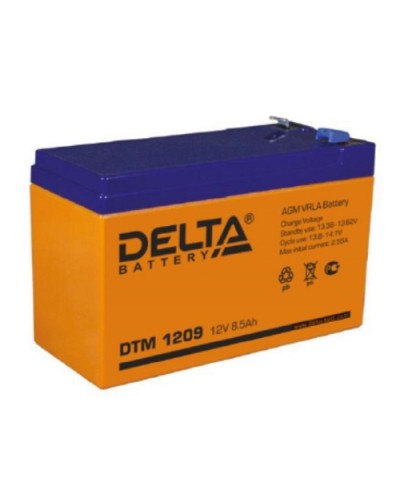 Аккумулятор свинцово-кислотный Delta DTM 1209 в Октябрьском Электротехническое оборудование Pintop.ru