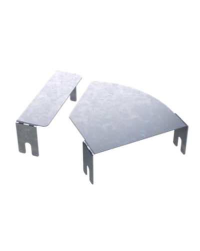 Крышка д/угла гор.изм.CPO 0-44 осн.300 DKC (38013HDZL) в Октябрьском Аксессуары для лотков Pintop.ru