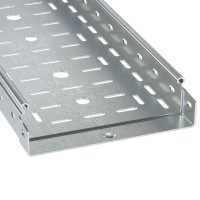 Лоток перфорированный 500х50 L 3000 толщ. 1,5 мм, цинк-ламельный DKC (3526715ZL)