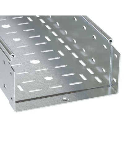 Лоток перфорированный 300х100 L3000 толщ.1,0 мм DKC 3534410 в Октябрьском Кабельные лотки Pintop.ru