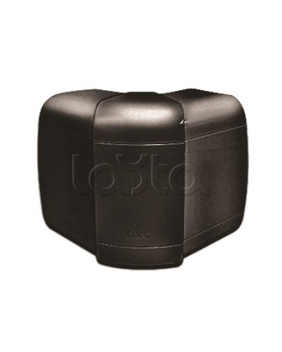 Угол внешний 110х50 мм, измен. черный DKC 01052A в Октябрьском Аксессуары для лотков Pintop.ru