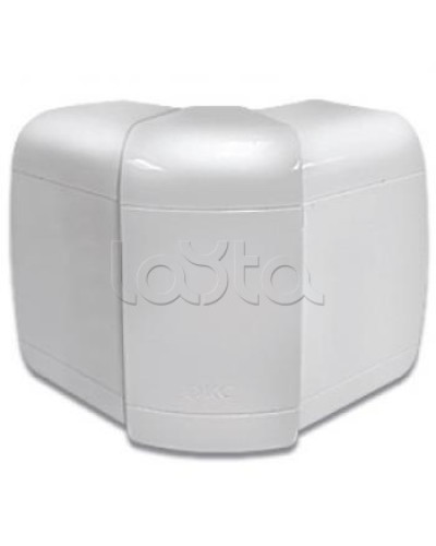 Угол внешний 140х50 мм, изменяемый 80-120°, цвет серый металлик DKC 01452G в Октябрьском Аксессуары для кабель-канала Pintop.ru