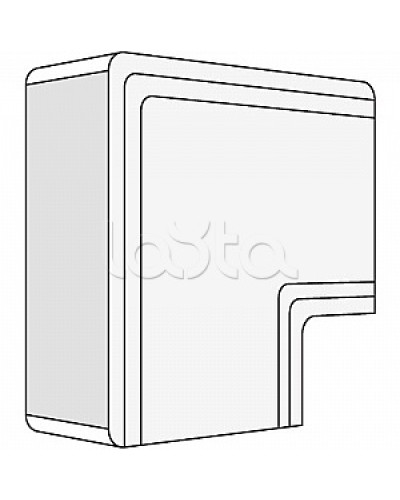 Угол плоский 150x60 NPAN DKC 01747 в Октябрьском Аксессуары для кабель-канала Pintop.ru