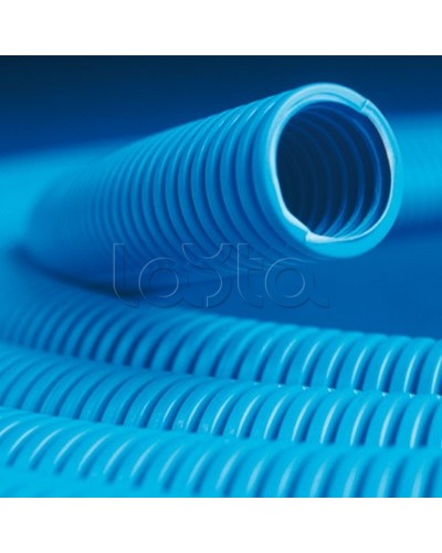 Труба гофрированная ППЛ 20 мм с зондом лёгкая DKC 11920 (100 м) в Октябрьском Труба гофрированная Pintop.ru