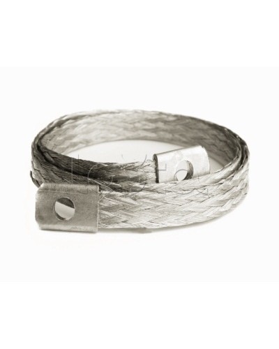 Шлейф заземления винт М8 25 кв.мм 200 мм DKC 2T13 в Октябрьском Аксессуары для кабель-канала Pintop.ru