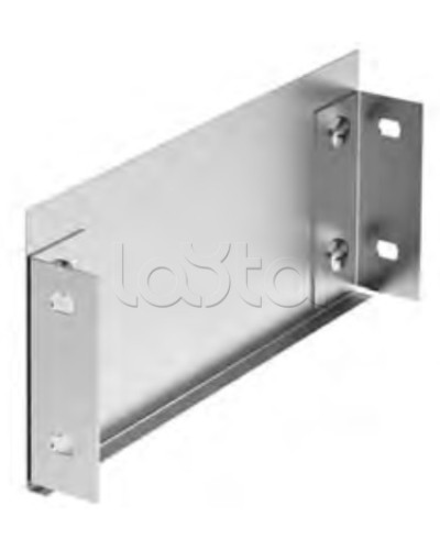 Заглушка сборная ТС 300х50, цинк-ламельная (аналог горячеоцинкованный) DKC 30196HDZL в Октябрьском Аксессуары для лотков Pintop.ru