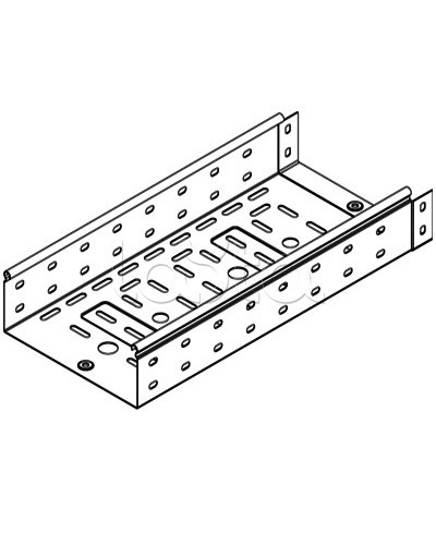 Лоток перфорированный 200х80 L3000 DKC 35304 в Октябрьском Кабельные лотки Pintop.ru