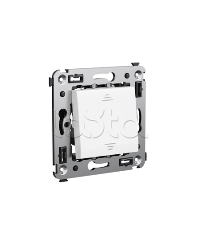 Выключатель одноклавишный в стену, Avanti, Ванильная дымка DKC 4405103 в Октябрьском Аксессуары для стоек и шкафов Pintop.ru