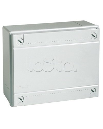 Коробка ответвительная с гладкими стенками, IP56, 240х190х90 мм DKC 54210 в Октябрьском Распределительные коробки Pintop.ru