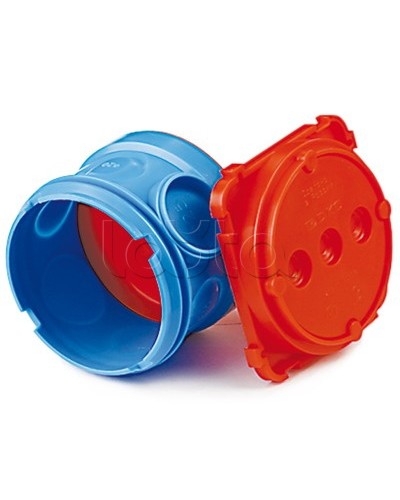 Коробка установочная для заливки в бетон, д.70х100мм DKC 59381 в Октябрьском Распределительные коробки Pintop.ru